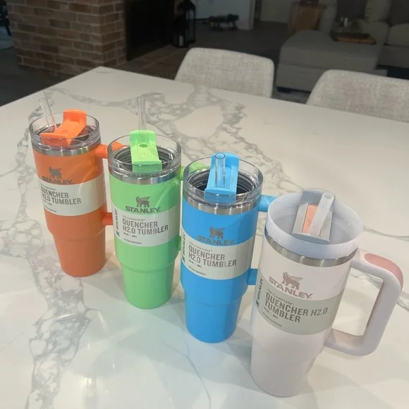 AUTHENTIC. STANLEY TUMBLER BUNDLE!! - Picture 2 of 16